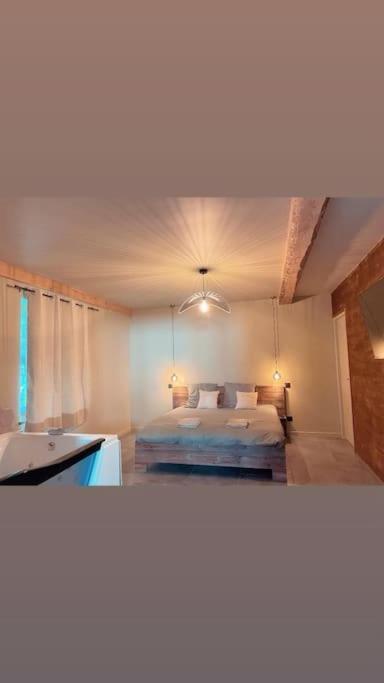 Superbe Appartement Avec Jacuzzi Et Jardin Prive Marlhes Ngoại thất bức ảnh